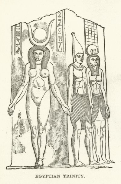 Egyptian Trinity by American School