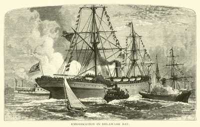 Embarkation in Delaware Bay by American School