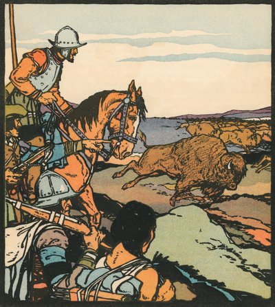 Explorers: Francisco Vasquez de Coronado in Kansas by American School