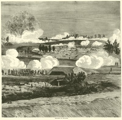 Explosion of the Mine, July 1864 by American School