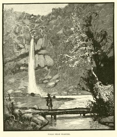 Falls near Hakone by American School
