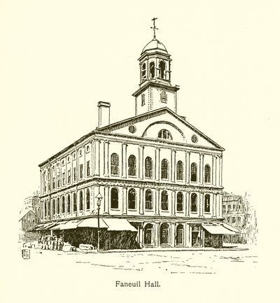 Faneuil Hall by American School