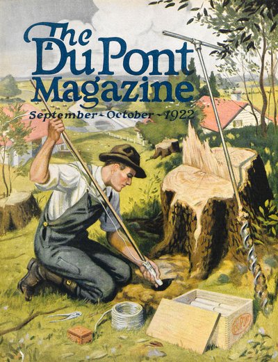 Farmer Planting DuPont Dynamite by American School