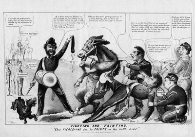 Fighting and Fainting: That Pierc-ing Cry-He Faints on the Battle Field by American School