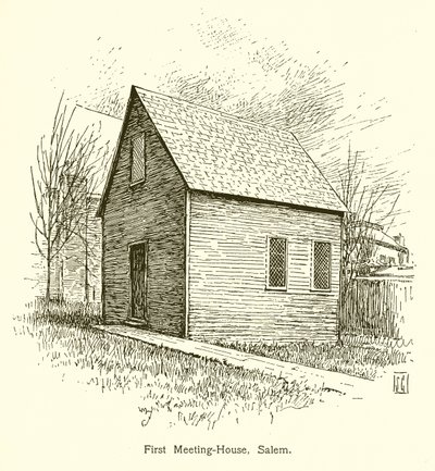 First Meeting-House, Salem by American School
