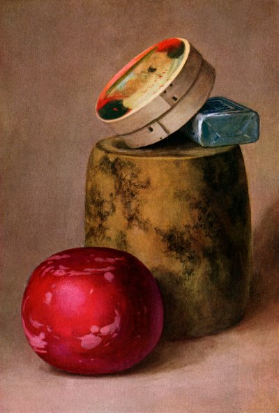 Four Types of European Cheeses by American School