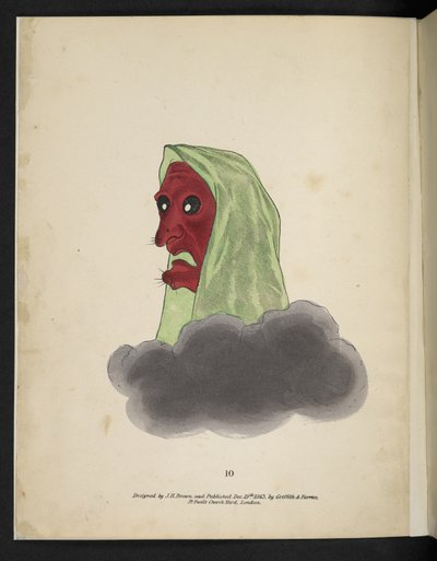 A Red Faced Spectre, from 