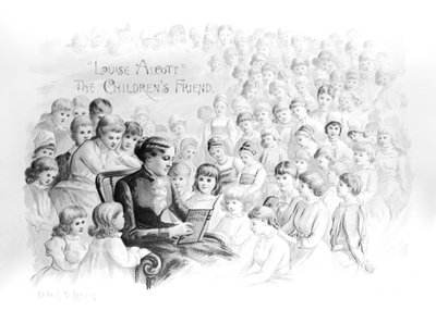 Frontispiece to Louise Alcott, the Children