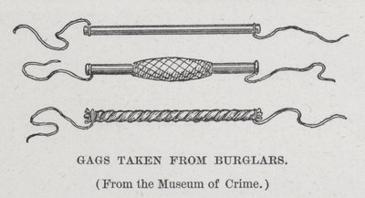 Gags Taken from Burglars by American School
