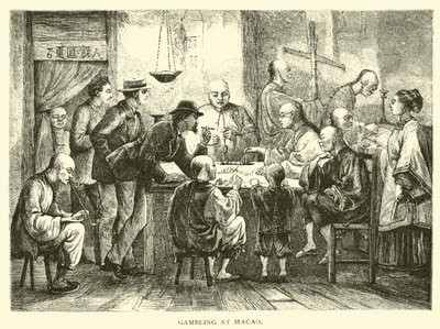 Gambling at Macao by American School