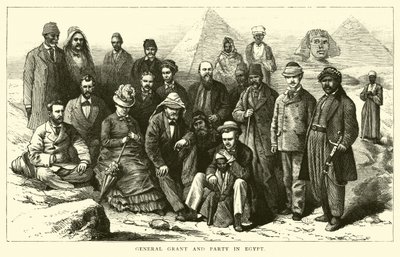 General Grant and Party in Egypt by American School