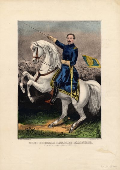 Genl. Thomas Francis Meagher, pub. by Currier & Ives, c.1862 by American School