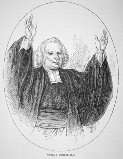 George Whitefield (1714-70) by American School