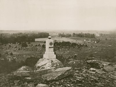 Gettysburg Battlefield by American School