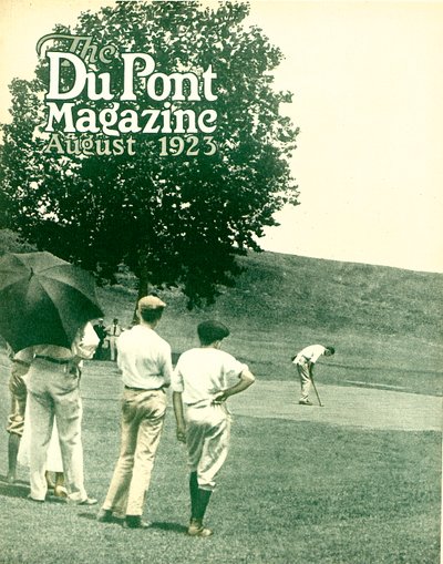 Golfing by American School