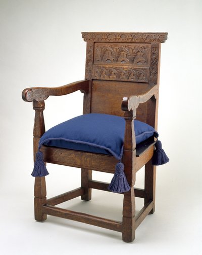 Great Chair, Essex County, Massachusetts, 1640-85 by American School