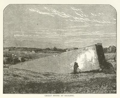 Great Stone at Baalbek by American School