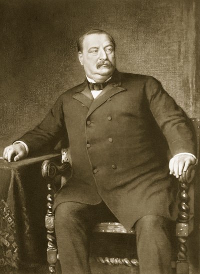 Grover Cleveland, 22nd and 24th President of the United States of America by American School