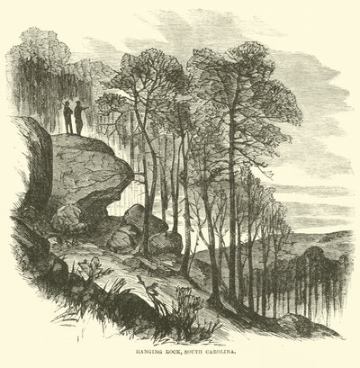 Hanging Rock, South Carolina, February 1865 by American School
