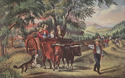 Haying-time, The First Load by American School