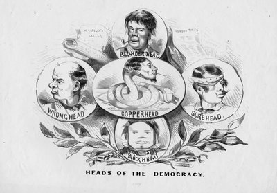 Heads of the Democracy by American School
