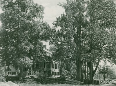 Home of Alexander Hamilton by American School