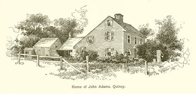 Home of John Adams, Quincy by American School
