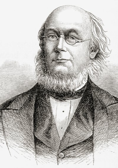 Horace Greeley by American School