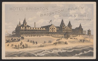 Hotel Trade Card by American School