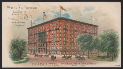 Hotel Trade Card by American School
