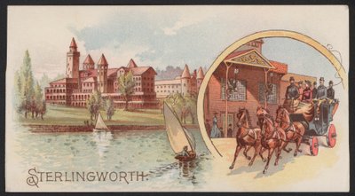 Hotel Trade Card by American School