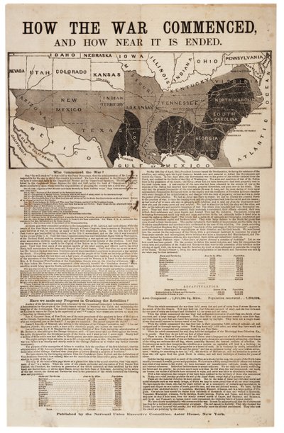 How the War Commenced, and How Near It Is Ended, 1864 by American School