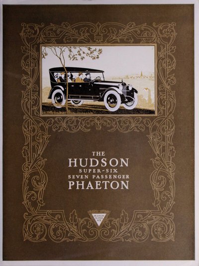 Hudson Super-Six Seven Passenger Phaeton, 1923 by American School