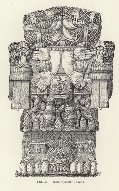 Huitzilopochtli (Back) by American School