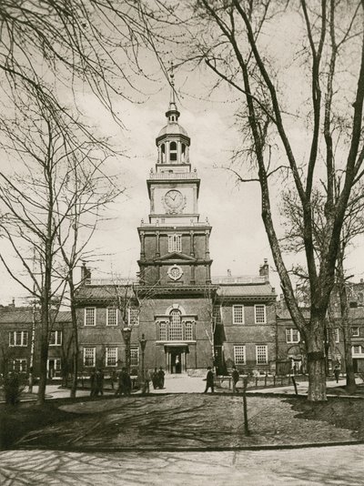 Independence Hall, Philadelphia by American School