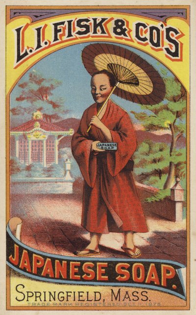 Japanese Man Holding Soap by American School
