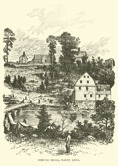 Jericho Mills, North Anna, May 1864 by American School