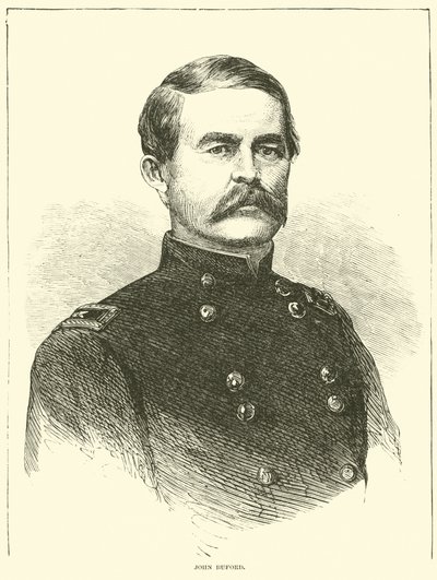 John Buford, July 1863 by American School