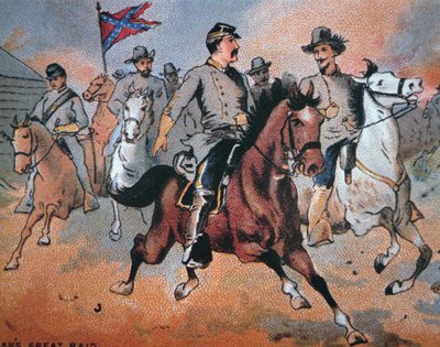 John Hunt Morgan and his raid through Kentucky by American School