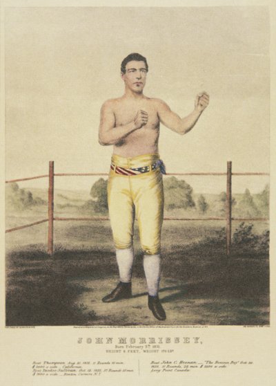 John Morrissey (from a contemporary print) by American School