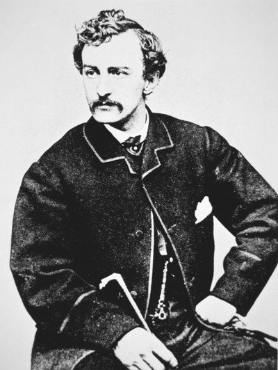 John Wilkes Booth, assassin of Abraham Lincoln by American School