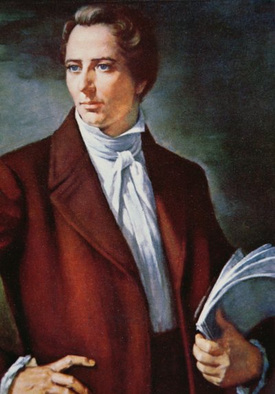 Joseph Smith (1805-44) prophet founder of the Mormon Religion in the USA by American School