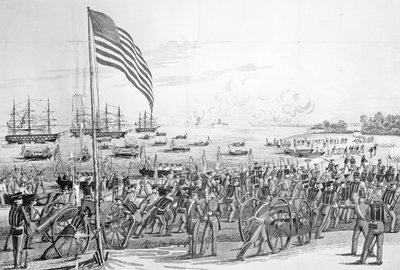 Landing of the Troops at Vera Cruz, Mexico, 9th March 1847, from 