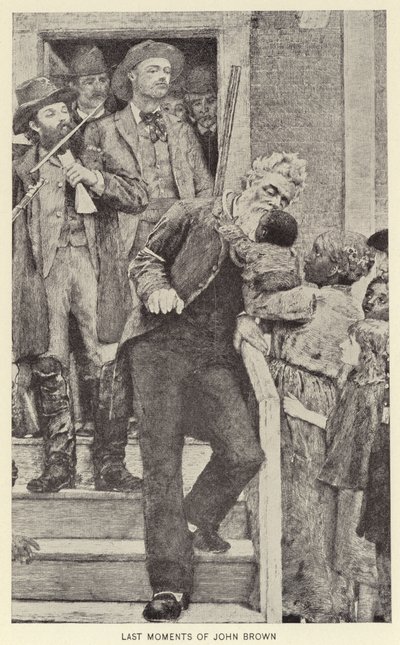 Last Moments of John Brown by American School