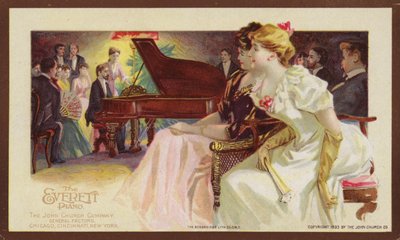 Listening to a Piano Recital by American School