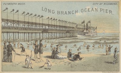 Long Branch Ocean Pier by American School