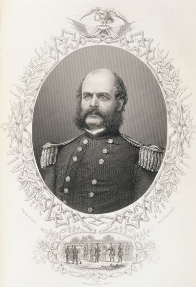 Major General Ambrose Everett Burnside, from 