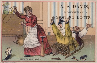 Man Falling Off Chair by American School