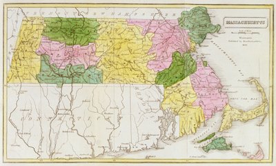 Map of Massachusetts, from 