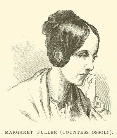 Margaret Fuller, Countess Ossoli, American Journalist and Women